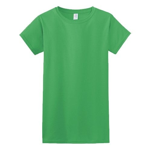 Custom Printed Gildan 6400 / 64000 SoftStyle Ring Spun T-Shirt - 14 - Front View | ThatShirt