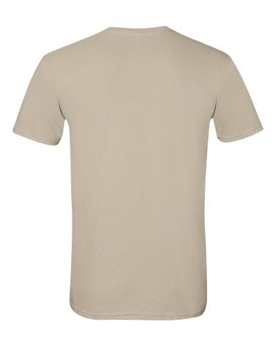 Custom Printed Gildan 6400 / 64000 SoftStyle Ring Spun T-Shirt - 22 - Back View | ThatShirt