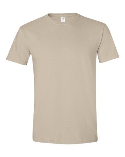Custom Printed Gildan 6400 / 64000 SoftStyle Ring Spun T-Shirt - 22 - Front View | ThatShirt