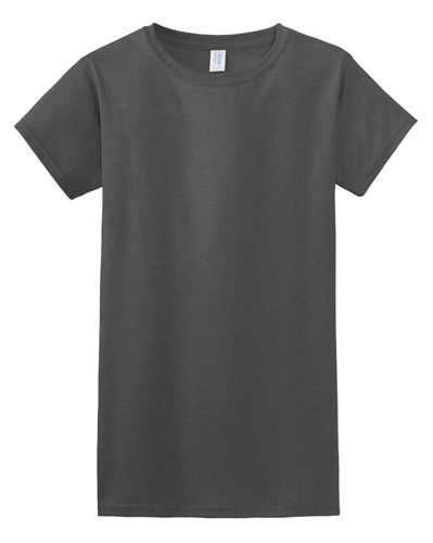 Custom Printed Gildan 640L Ladies SoftStyle Junior Fit T-Shirt - 4 - Front View | ThatShirt