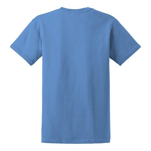 Custom Printed Gildan 8000 Dry Blend 50–50 T-Shirt - 4 - Back View | ThatShirt