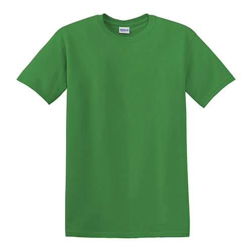Custom Printed Gildan 8000 Dry Blend 50–50 T-Shirt - 12 - Front View | ThatShirt
