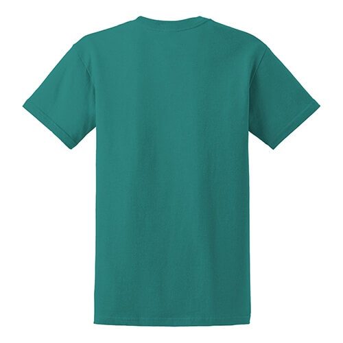 Custom Printed Gildan 8000 Dry Blend 50–50 T-Shirt - 13 - Back View | ThatShirt
