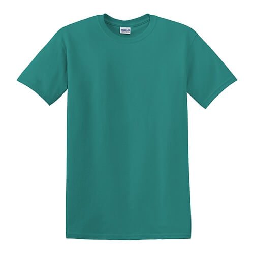 Custom Printed Gildan 8000 Dry Blend 50–50 T-Shirt - 13 - Front View | ThatShirt