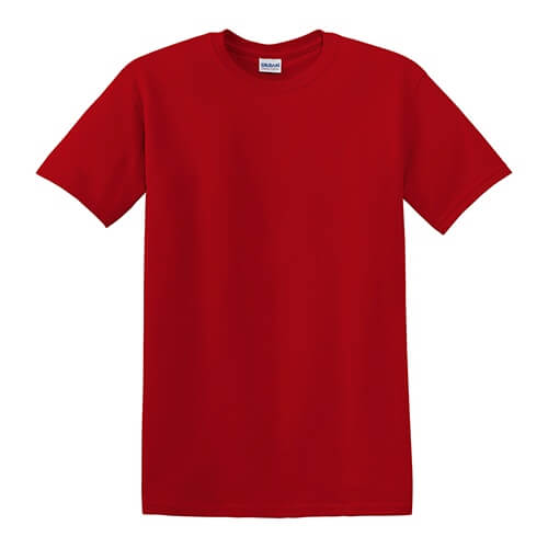Custom Printed Gildan 8000 Dry Blend 50–50 T-Shirt - 22 - Front View | ThatShirt