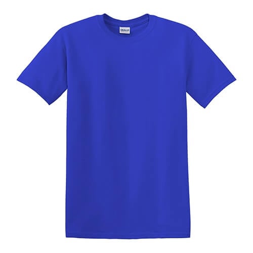 Custom Printed Gildan 8000 Dry Blend 50–50 T-Shirt - 23 - Front View | ThatShirt