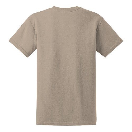 Custom Printed Gildan 8000 Dry Blend 50–50 T-Shirt - 24 - Back View | ThatShirt