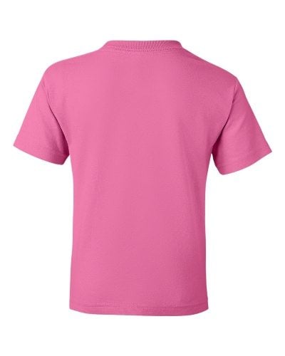 Custom Printed Gildan 800B Youth Dry Blend 50/50 T-Shirt - 2 - Back View | ThatShirt
