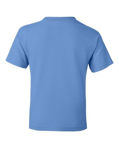 Custom Printed Gildan 800B Youth Dry Blend 50/50 T-Shirt - 4 - Back View | ThatShirt