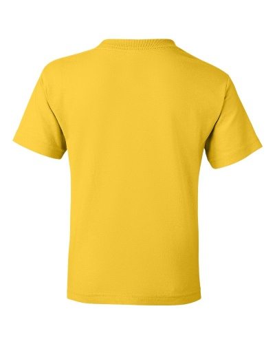 Custom Printed Gildan 800B Youth Dry Blend 50/50 T-Shirt - 5 - Back View | ThatShirt