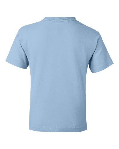 Custom Printed Gildan 800B Youth Dry Blend 50/50 T-Shirt - 15 - Back View | ThatShirt