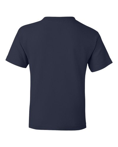 Custom Printed Gildan 800B Youth Dry Blend 50/50 T-Shirt - 18 - Back View | ThatShirt