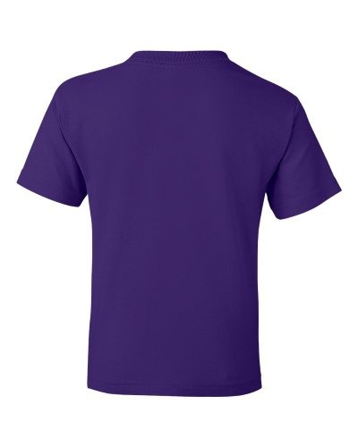 Custom Printed Gildan 800B Youth Dry Blend 50/50 T-Shirt - 19 - Back View | ThatShirt