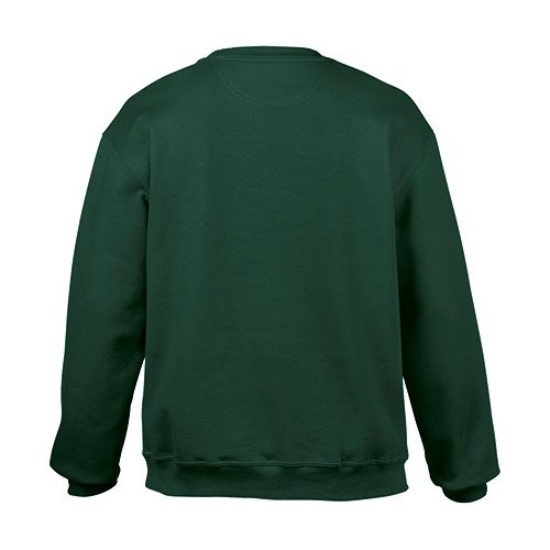 Custom Printed Gildan 92000 Premium Cotton Ring Spun Fleece Crewneck Sweater - 2 - Back View | ThatShirt