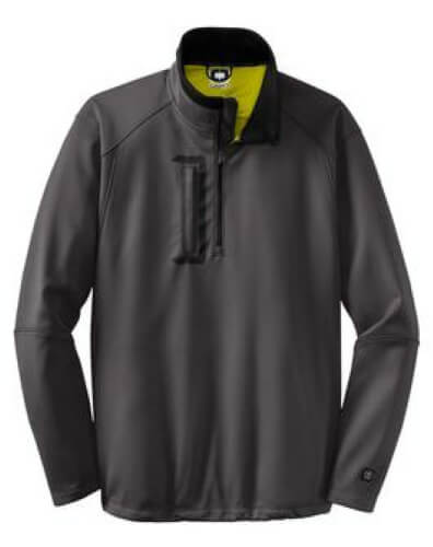 Custom Printed OGIO OG201 Premium Torque 1/4 Zip Pullover - Front View | ThatShirt