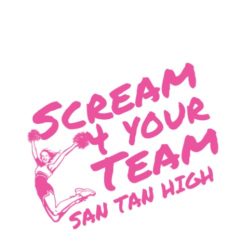thatshirt t-shirt design ideas - Cheerleading - Scream for your team