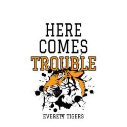 thatshirt t-shirt design ideas - Mascots - Here Comes Trouble
