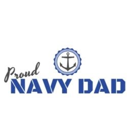 thatshirt t-shirt design ideas - Support/Family - Navy Dad