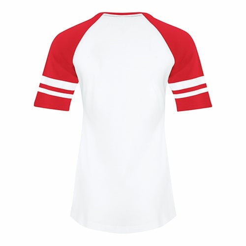 Custom Printed ATC 0822L Active Baseball Ladies Tee - 3 - Back View | ThatShirt