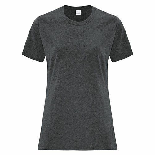 Custom Printed ATC1000L Everyday Cotton Ladies’ Tee - 6 - Front View | ThatShirt