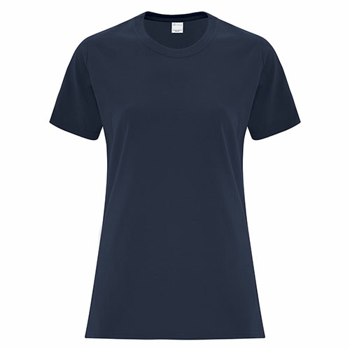 Custom Printed ATC1000L Everyday Cotton Ladies’ Tee - 13 - Front View | ThatShirt
