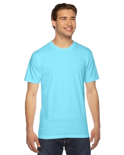 Custom Printed American Apparel 2001W Unisex Fine Jersey Short-Sleeve T-Shirt - Front View | ThatShirt