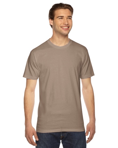 Custom Printed American Apparel 2001W Unisex Fine Jersey Short-Sleeve T-Shirt - Front View | ThatShirt