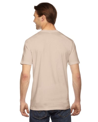 Custom Printed American Apparel 2001W Unisex Fine Jersey Short-Sleeve T-Shirt - 4 - Back View | ThatShirt