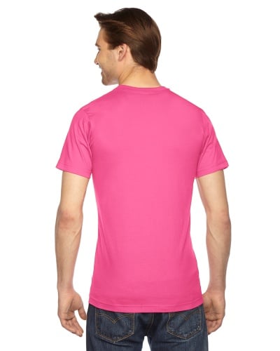 Custom Printed American Apparel 2001W Unisex Fine Jersey Short-Sleeve T-Shirt - 3 - Back View | ThatShirt