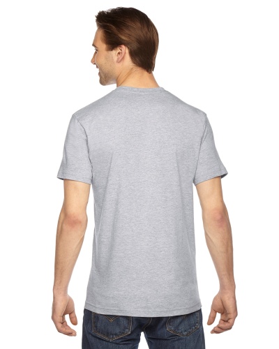 Custom Printed American Apparel 2001W Unisex Fine Jersey Short-Sleeve T-Shirt - 12 - Back View | ThatShirt