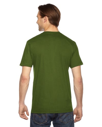 Custom Printed American Apparel 2001W Unisex Fine Jersey Short-Sleeve T-Shirt - 30 - Back View | ThatShirt