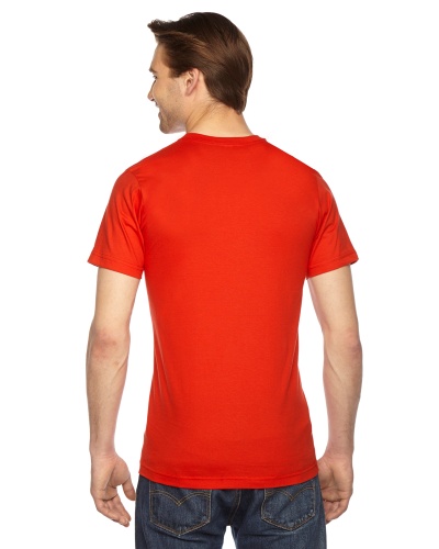 Custom Printed American Apparel 2001W Unisex Fine Jersey Short-Sleeve T-Shirt - 22 - Back View | ThatShirt