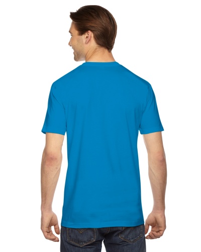 Custom Printed American Apparel 2001W Unisex Fine Jersey Short-Sleeve T-Shirt - 2 - Back View | ThatShirt