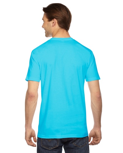 Custom Printed American Apparel 2001W Unisex Fine Jersey Short-Sleeve T-Shirt - 7 - Back View | ThatShirt