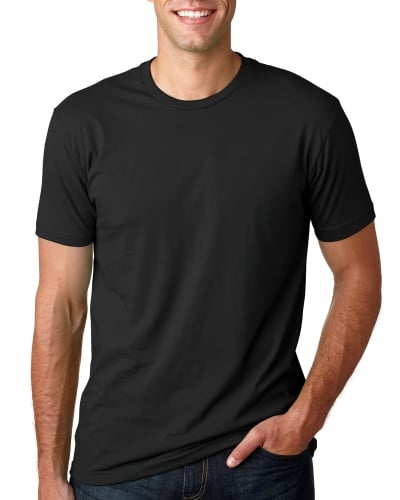 Custom Printed Next Level 3600 Premium Unisex Cotton T-Shirt - 10 - Front View | ThatShirt
