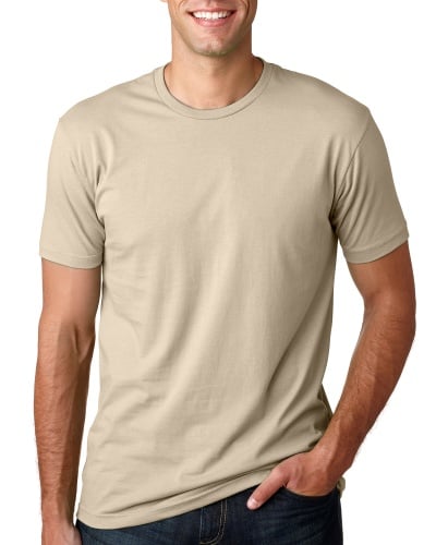 Custom Printed Next Level 3600 Premium Unisex Cotton T-Shirt - 4 - Front View | ThatShirt