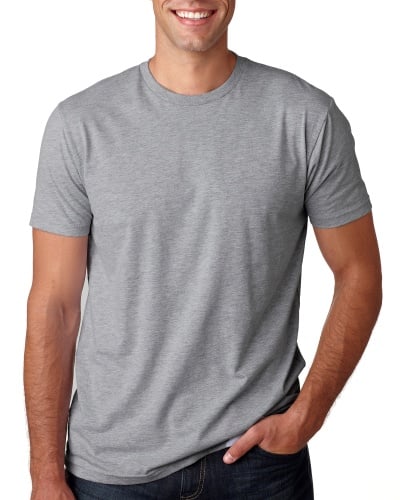 Custom Printed Next Level 3600 Premium Unisex Cotton T-Shirt - Front View | ThatShirt