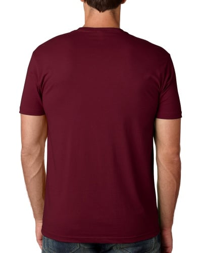 Custom Printed Next Level 3600 Premium Unisex Cotton T-Shirt - 14 - Back View | ThatShirt