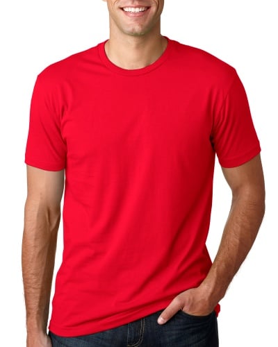 Custom Printed Next Level 3600 Premium Unisex Cotton T-Shirt - 11 - Front View | ThatShirt